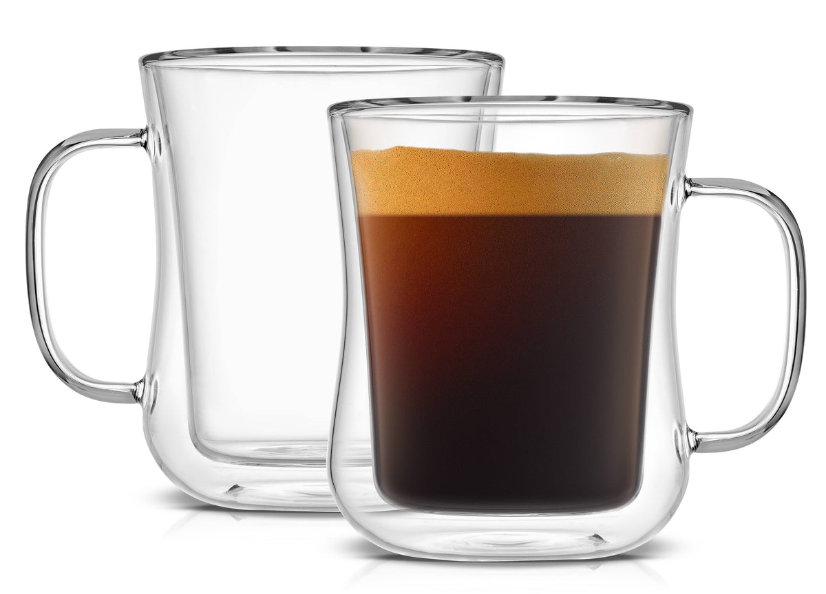 2PC Set Borosilicate Glass Cup