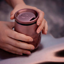 Paragon Ceramic Coated Wine Tumbler w/ Lid - Vintage Rose
