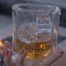 Double Wall Hexagon Whiskey Glasses 10 oz (1pc)