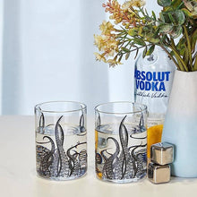 Octopus Tentacle Whiskey Glassware, Set of 2 | 9 OZ Kraken