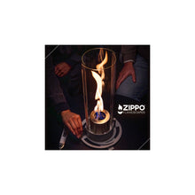 FlameScapes™ Spiral Fire Feature XL: Silver