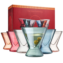 Stemless Double Wall Martini Glasses - 7oz - Set of 6