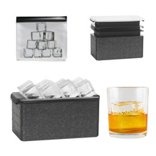 Ice Cube Maker Tray - Eight 2" Squares Ice Cubes (1pc)
