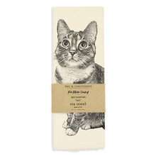 Cat Tea Towel - "Izzy"