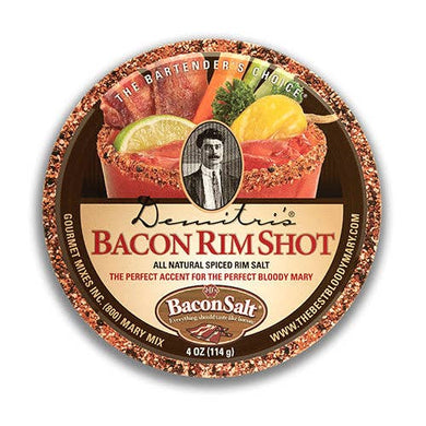 Demitri's 4 oz. Bacon Rim Shot Bloody Mary Rim Salt