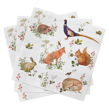 Wild Forest Animals Paper Lunch Napkins