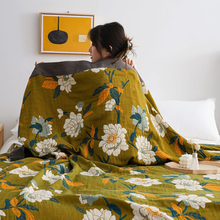 Olive Flower Quilt: Small (150 x 200 cm/59.1 x 78.7 in)