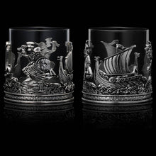 Viking & Mythological Whiskey Drinking Glass - 12 OZ