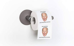 Funny Toilet Paper (Joe Biden, Wipe and Weep, Man