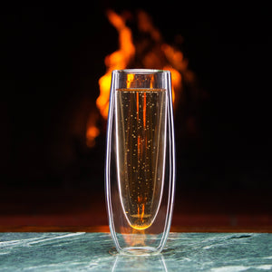 Stemless Double Wall Champagne Glasses- 5.4 fl oz (1pc)