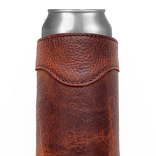 Campaign Leather Slim Can Koozie: None / Whiskey