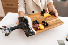 Resin Cheese / Charcuterie Board - Large 10"x20 Northern Lights