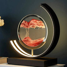 Moving Sand Landscape LED Table Lamp