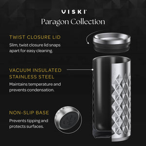 Paragon Insulated Highball Tumbler w/ Lid - Satin Green