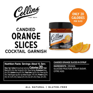 Candied Orange Slices in Syrup 10.6 Oz