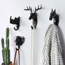 Oriental Animal Hooks: 4 Pieces Black Bundle (Save More)