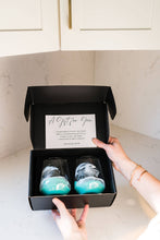Resin Accented Wine and Entertaining Glasses - NO TARIFFS!: Jade