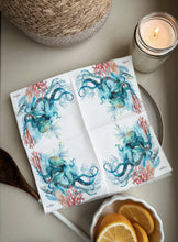 Octopus Cocktail Napkins - Nautical Napkins