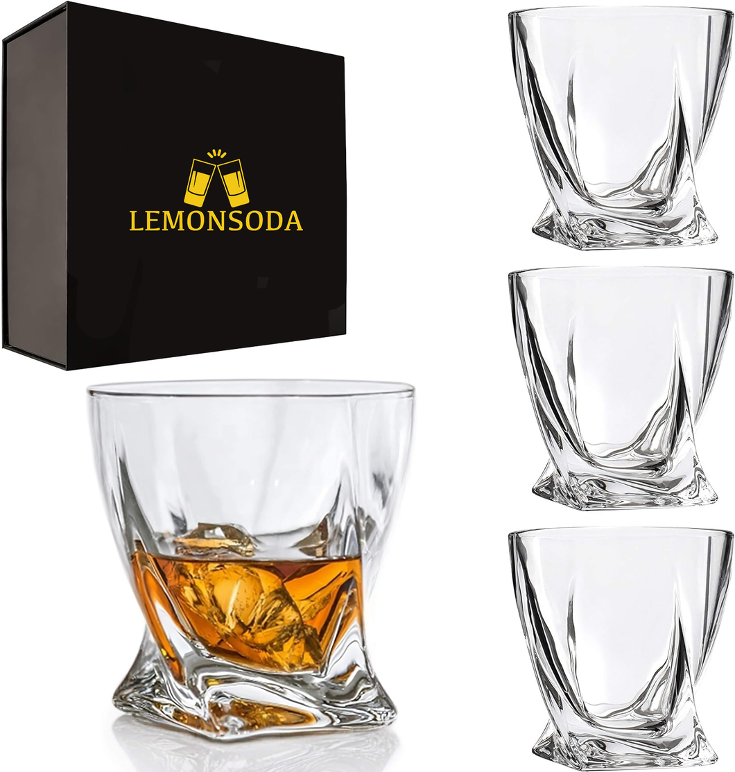 Premium Twisted Glasses (10oz) (1pc)