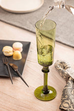 Fairfax Champagne Flute: Olive