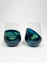 Resin Accented Wine and Entertaining Glasses - NO TARIFFS!: Onyx