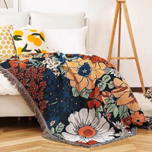Urban Flowers Blanket: Small (160 x  130 cm/63 x  51.2 in)