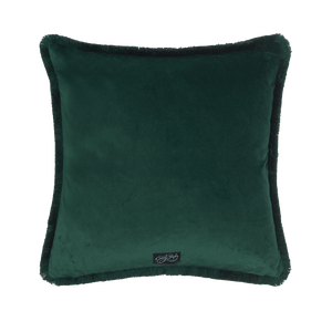 Wonder World Luxury Velvet Cushion: Forest