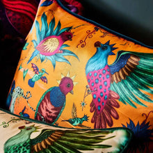 Quetzal Silk Cushion: Ivory