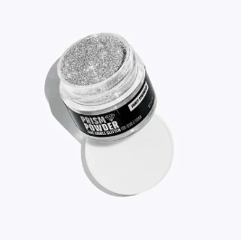 Rhinestone Silver Edible Glitter