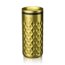 Paragon Stainless Steel Highball Tumbler w/ Lid - Gold
