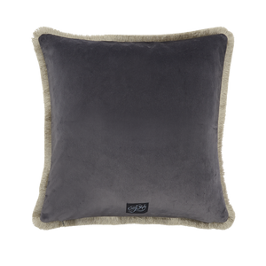 Lynx Luxury Velvet Cushion: Pink