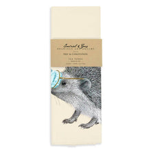 "Whitby Valentine" European Hedgehog Tea Towel
