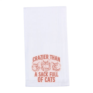 Crazier Tea Towel