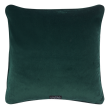 Odyssey Silk Cushion: Emerald