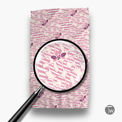 Candy Cane Fucks Kitchen Tea Towel