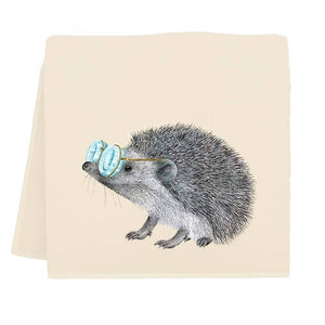 "Whitby Valentine" European Hedgehog Tea Towel