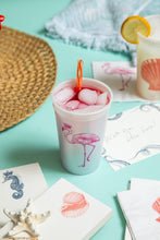 Royal Flamingo 16oz Pearlized Cups