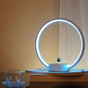 LED Circle of Light with floating switch: White