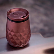 Paragon Ceramic Coated Wine Tumbler w/ Lid - Vintage Rose