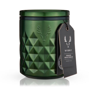 Paragon Ceramic Coated Rocks Tumbler w/ Lid - Satin Green