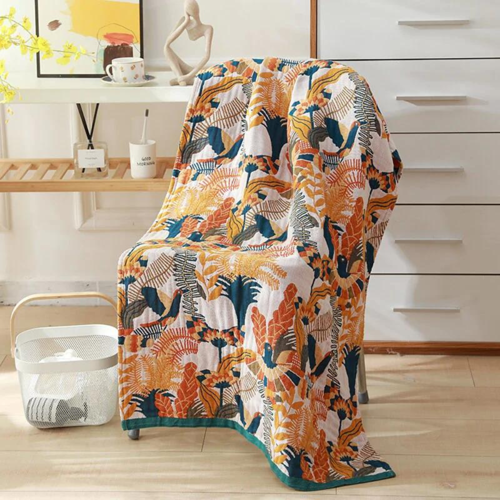 Cosy Haven Cotton Quilt: Large (230 x 250 cm/90.6x 98.4 in)