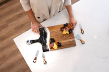 Resin Cheese / Charcuterie Board - Large 10"x20" !: Onyx