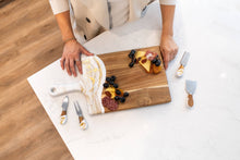 Resin Cheese / Charcuterie Board - Large 10"x20" Caribbean Blue