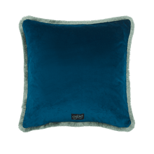 Zambezi Luxury Velvet Cushion: Teal