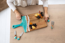 Resin Cheese / Charcuterie Board - Large 10"x20 Northern Lights