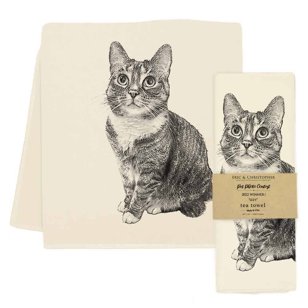 Cat Tea Towel - 