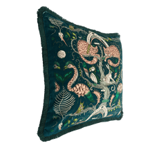 Wonder World Luxury Velvet Cushion: Forest