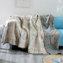 Boho Aztec Throw Blanket: Medium (200 x 230 cm/78.7 x 90.6 in.)