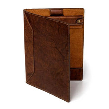 Benjamin Leather Padfolio: Walnut