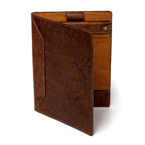 Benjamin Leather Padfolio: Walnut